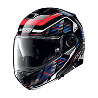 Nolan N100.5 Plus Starboard N-com Blue Red