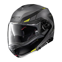Nolan N100.5 Plus Milestone N-com Grey Yellow