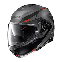 Nolan N100.5 Plus Milestone N-com Grey Red