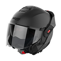 Casco Nolan N120.1 Classic N-Com gris plano - 2