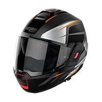 Casco Nolan N120.1 Nightlife N-com Arancio