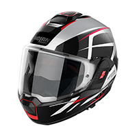 Casco Nolan N120.1 Nightlife N-com Bianco Rosso