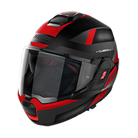 Casque Nolan N120.1 Subway N-com Rouge