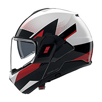 Nolan N120.1 Ciclone Helmet Black Red