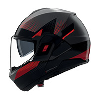 Nolan N120.1 Ciclone Helmet White Red