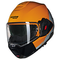 Nolan N120.1 Grafo Helmet Orange