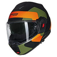 Nolan N120.1 Omocromo Helmet Green Matt