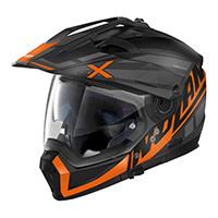 Nolan N70.2x 06 Mirage N-com Orange Black