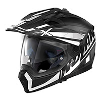 Nolan N70.2x 06 Mirage N-com White Black