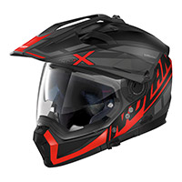 Nolan N70.2x 06 Mirage N-com Red Black