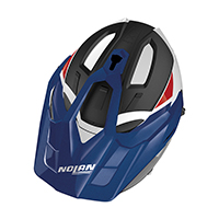 Nolan N70.2x Stunner N-com Helmet Blue White