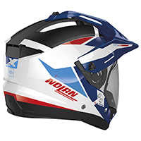 Nolan N70.2X Stunner N-Com Helm blau weiß - 3