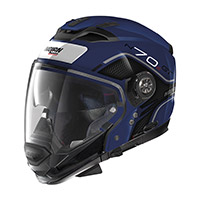 Nolan N70.2 Gt 06 Flywheel N-com Cayman Blue