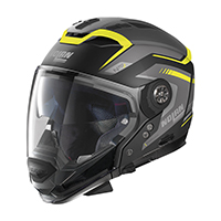 Nolan N70.2 Gt 06 Switchback N-com Noir Jaune