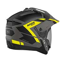 Nolan N70.2x Grandes Alpes N-com Modular Helmet Black Yellow - 3