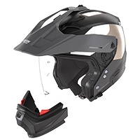 Nolan N70.2x 06 Selvado Helmet Grey Sand