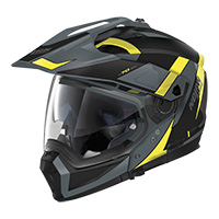 Casco Nolan N70.2X 06 Skyfall N-Com amarillo