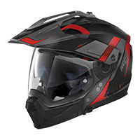 Nolan N70.2x 06 Skyfall N-com Helmet Red