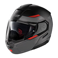 Nolan N90.3 06 Reflector N-com Black Matt Red