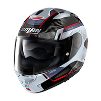 Nolan X-1005 Ultra Carbon Undercover N-com White