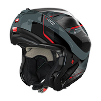 Nolan X-1005 Ultra Carbon Undercover N-com Red - 2