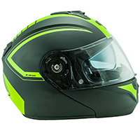 Casco Modular NOS NS 8 Triton amarillo opaco - 2