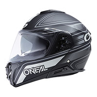 O Neal M-srs String V.22 Modular Helmet Black Grey - 2