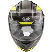 Premier Delta Evo As Y 17 Modular Helmet Yellow - 4