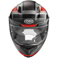 Casque modulaire Premier Delta Evo AS 17 BM rouge - 2