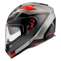 Casco modular Premier Delta Evo AS 17 BM rojo - 3