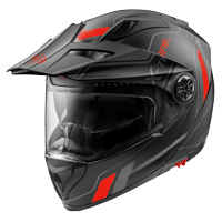 Casco Modulare Premier X-trail Evo Xt 92 Bm Rosso