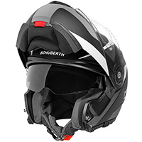 シューベルトC3プロセスタンテモジュラーヘルメットグレー