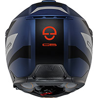 Casco modular Schuberth C5 Eclipse azul - 4