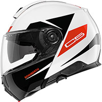Schuberth C5 Eclipse Modular Helmet Red - 3