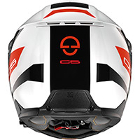 Casco modular Schuberth C5 Eclipse rojo - 4