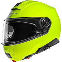 Casque modulaire Schuberth C5 jaune fluo