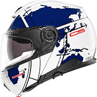 Schuberth C5 Globe Modular Helmet Blue - 3