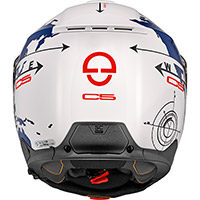 Casco modular Schuberth C5 Globe azul - 4