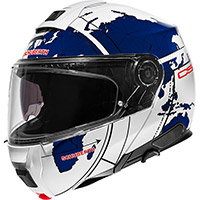 Casco modular Schuberth C5 Globe azul