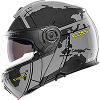 Casco modular Schuberth C5 Globe gris - 3