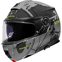 Schuberth C5 Globe Modular Helmet Grey