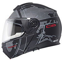 Casco Modulare Schuberth C5 Globe Nero - img 2