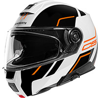 Casque modulaire Schuberth C5 Master orange