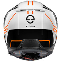 Casque modulaire Schuberth C5 Master orange - 4