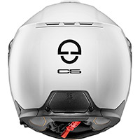 Casco modular Schuberth C5 blanco - 4