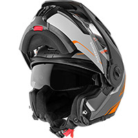 Casco Schuberth E1 Adventure Endurance Arancio