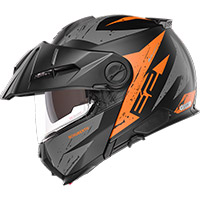 Casco modular Schuberth E2 Explorer naranja - 3