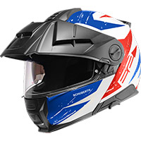 Casco Modulare Schuberth E2 Explorer Blu