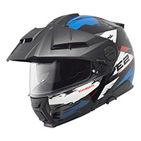 Schuberth E2 Trail Modular Helmet Blue Matt