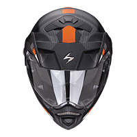 スコーピオンADX-2カミノモジュラーヘルメットブラックオレンジ